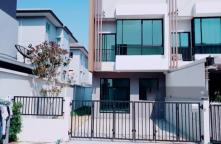 TO64070006-House for sale, town home behind the corner of Rich Town. Rama 2, area 35.5 sq m, can be used as a home office, office